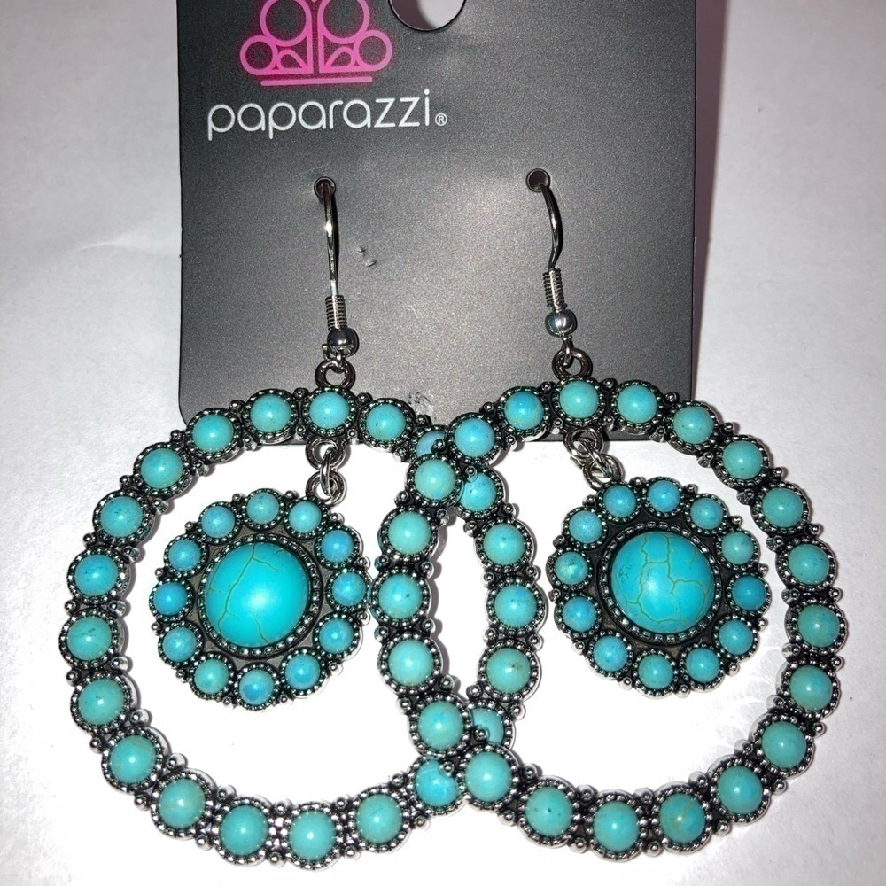 Saguaro Sanctuary Blue Earring